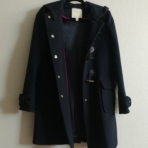 XS Kate Spade hooded coat